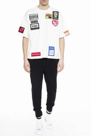 T-shirt z naszywkami, zdjęcie 2 T-shirt z naszywkami od Mihara Yasuhiro